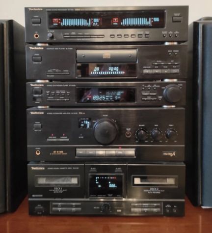 Impianto Stereo Hi-Fi Vintage Technics Completo - Foto 4