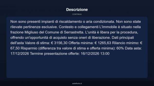 Immobile in asta di 40 m² in vendita a Serrastretta - Foto 7
