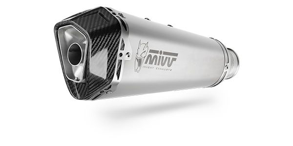Mivv Delta race scarico acciaio inox black carbonio - Foto 2