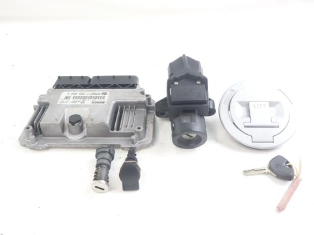 BMW F 800 ST 13617704865 13617709054 KIT CHIAVI ECU ACCENSIONE K71 04 - 12 KEYS LOCKS ECU KIT