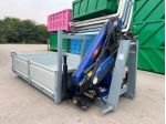 CONTAINER SCARRABILE NUOVO A PIANALE CON GRU rif. 23904667