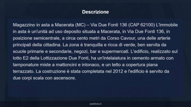 Immobile in asta di 168 m² in vendita a Macerata - Foto 9
