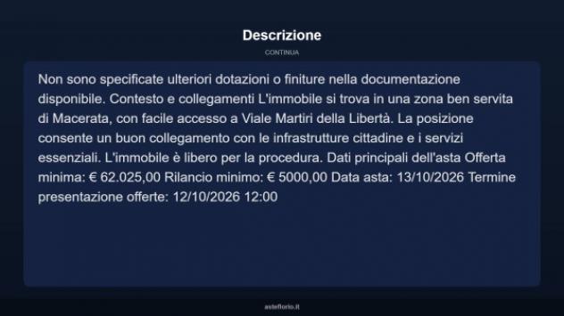 Immobile in asta di 320 m² in vendita a Macerata - Foto 4