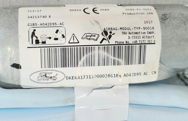 AIRBAG A TENDINA LATO SINISTRO FORD Ka Ka+ Serie G1B5-A042D95-AC (1620) - Foto 4