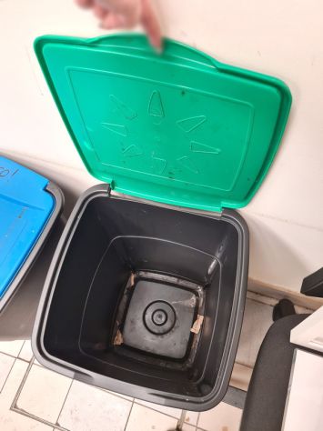2 pattumiere per rifiuti da ufficio usate - Foto 2