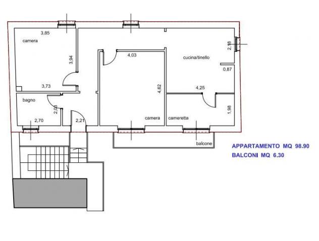 348/2025 U VA - Trilocale in asta a Vergiate - Foto 20