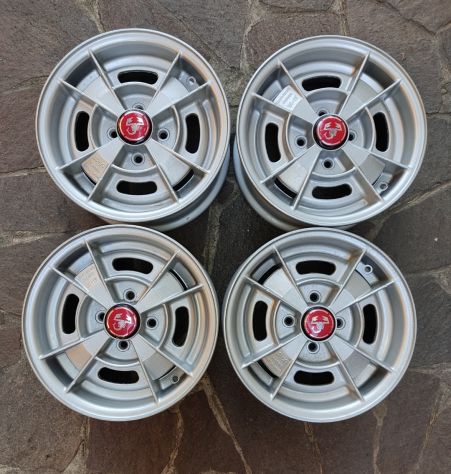 CERCHI IN LEGA COSMIC 918822 5,5X13 ATTACCO 4X95,25 TRIUMPH MINI LOTUS MG ROVER - Foto 4
