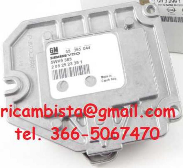 55355044 Opel Astra centralina motore Siemens 5WK9383