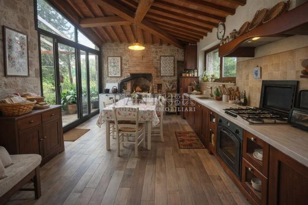 Porzione di casale toscano con terreno esterno - Crete Senesi - Foto 8