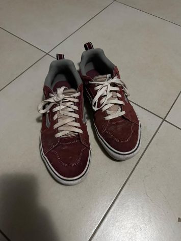 Scarpe Vans in Camoscio Bordeaux - Taglia 45