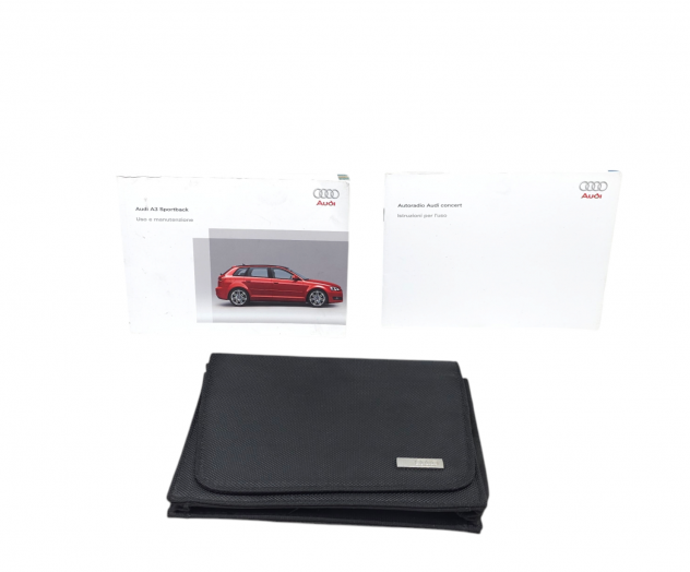 LIBRETTO USO E MANUTENZIONE AUDI A3 Sportback Serie (8PA) (0408)