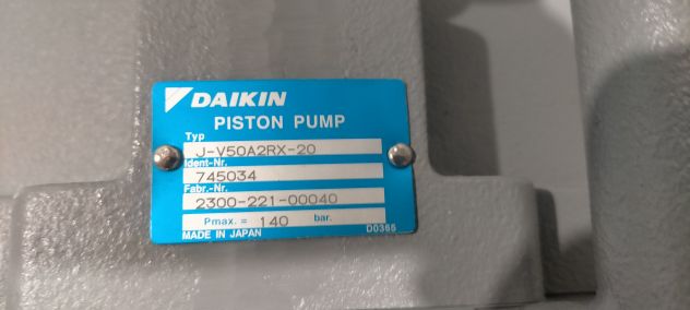 Pompa a pistoni Daikin J-V50A2RX-20 - Foto 5