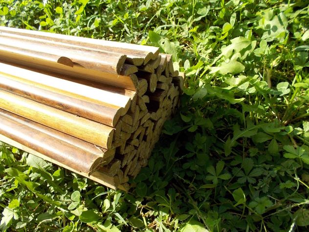 Aste cornici in legno finitura radica - Foto 3