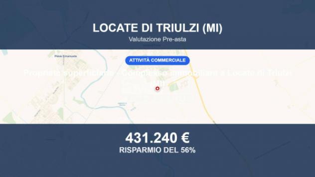 Immobile in asta di 2710 m² in vendita a Locate di Triulzi