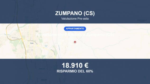Immobile in asta di 110 m² in vendita a Zumpano