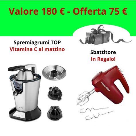 Spremiagrumi e Sbattitore