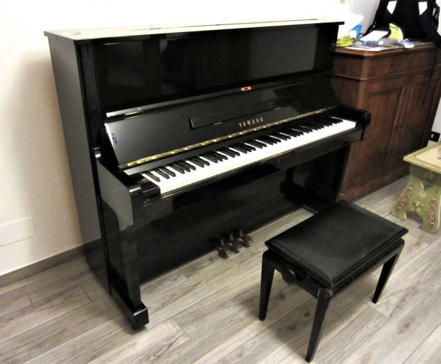 Pianoforte YAMAHA U1 serie H Hamamatsu nero - Foto 5