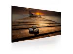 Quadro Con Le Pietre Sul Pontile ARREDALACASA