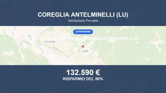 Immobile in asta di 245 m² in vendita a Coreglia Antelminelli