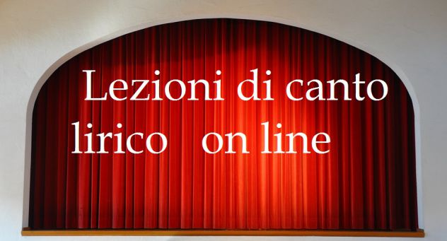 Lezioni di canto lirico (in presenza e on line)