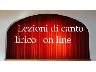Lezioni di canto lirico (in presenza e on line)