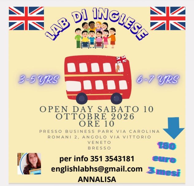 Corso di inglese per bambini