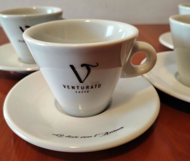 Servizio da tè the cappuccino caffè e porta latte Venturato 9 pz ceramica - Foto 7