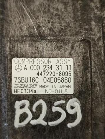 COMPRESSORE A/C MERCEDES Vito W638 A0002343111 A0002306811 611980 diesel 2151 (9503) - Foto 2