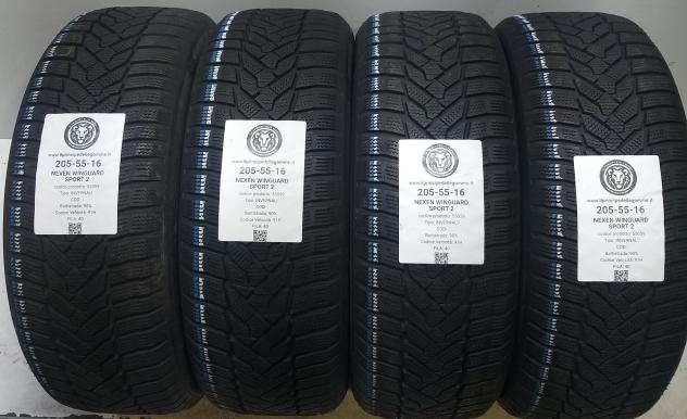 4 GOMME 205 55 16 NEXEN A55059