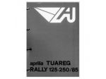 Catalogo ricambi in PDF Aprilia Tuareg Rally 125 e 250