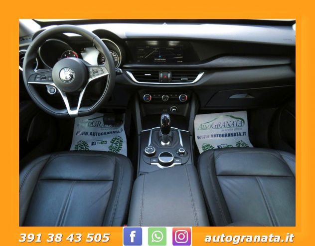 Alfa R. Stelvio 2.2 t Business Q4 210cv auto. Pelle - Foto 5