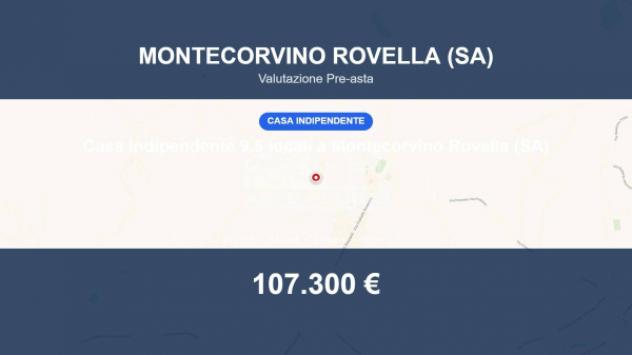 Immobile in asta di 272 m², box auto in vendita a Montecorvino Rovella