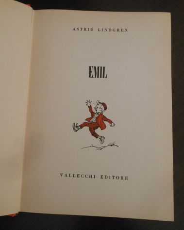 EMIL, ASTRID LINDGREN, VALLECCHI EDITORE FIRENZE 1974. - Foto 7