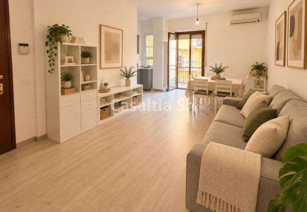 Stanza matrimoniale in trilocale ristrutturato, con aria condizionata e balcone disponibile da subito - Foto 7