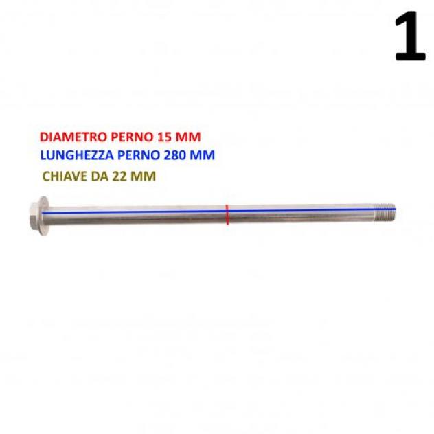 Perno ruota posteriore Cagiva Freccia 800063574 - Foto 3