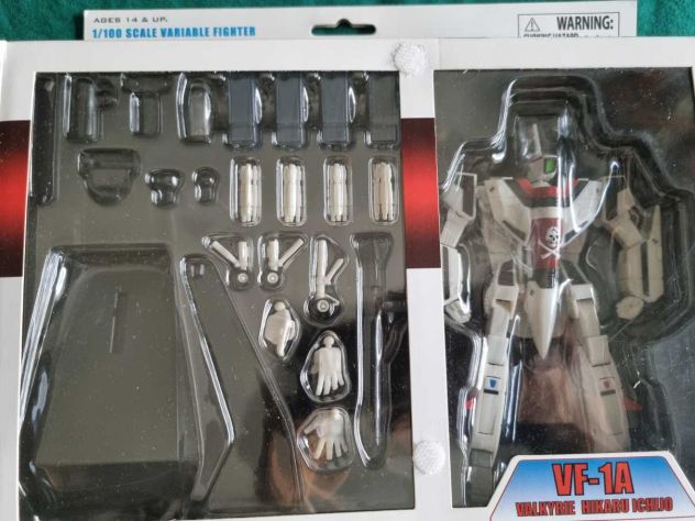 Macross: VF-1A Valkyrie Hikaru Ichijo (sigillato) - Foto 3