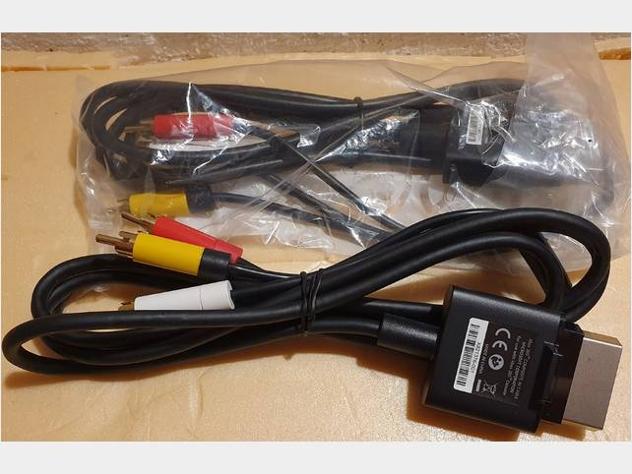 Cavo audio Video Scart per Xbox 360 originale mai usato - Foto 3