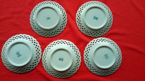 Bavaria Shumann Arzberg 5 piattini da dessert vintage, originali - Foto 4