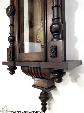 176393 Antico orologio a pendolo funzionante - Foto 6