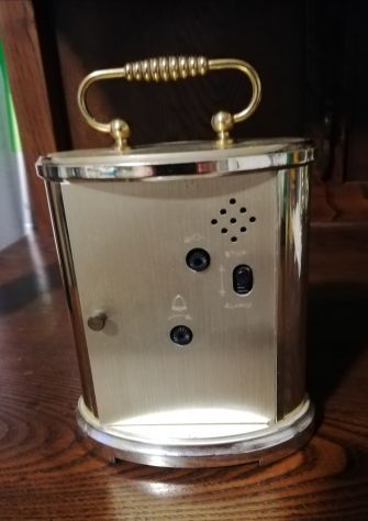 Orologio da Tavolo dorato Atlanta, Non Funzionante - Foto 3