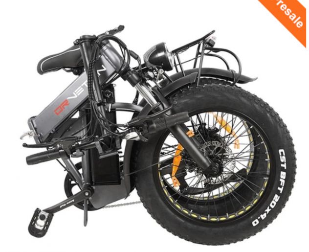 FAT BIKE PIEGHEVOLE AT20 750w 48v 20AH NUOVO - Foto 2