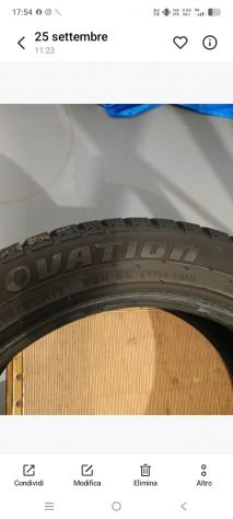 Vendo n 4 pneumatici invernali Ovation W586 mis 215/50/R17 95 H XL - Foto 3