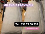 Divano in microfibra come nuovo in via Tortona (Milano) – Risultato impeccabile!