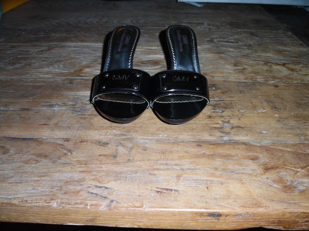 CIABATTINE NUOVE,DA DONNA,CON TACCO ALTO,ELEGANTI,ORIGINALI MARCA GMV GIAN MARCO - Foto 3