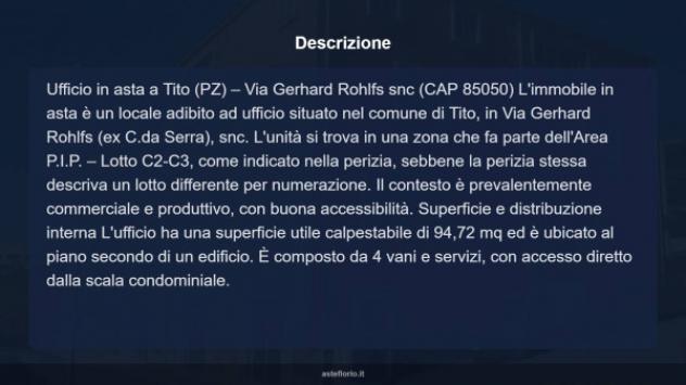 Immobile in asta di 94 m² in vendita a Tito - Foto 3