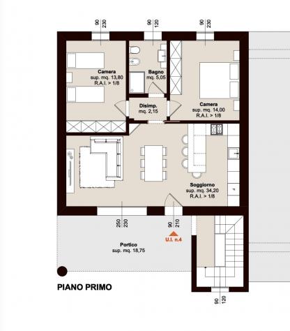 Trilocale in vendita a Erbusco - Foto 11
