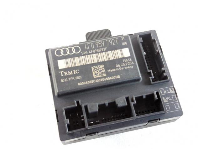 4F0959792F CENTRALINA PORTA ANTERIORE DESTRA AUDI A6 SW 2.7 D 4X4 132KW AUT 5P (2006) RICAMBIO USATO - Foto 5