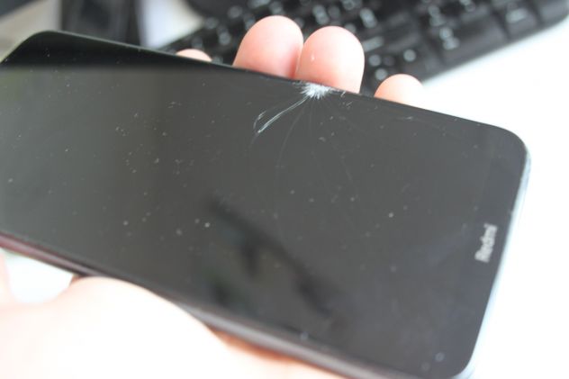 FRAME LCD XIAOMI REDMI NOTE 8T M1908C3XG TOUCH SCREEN SCHERMO VETRO 6.53" NERO - Foto 5