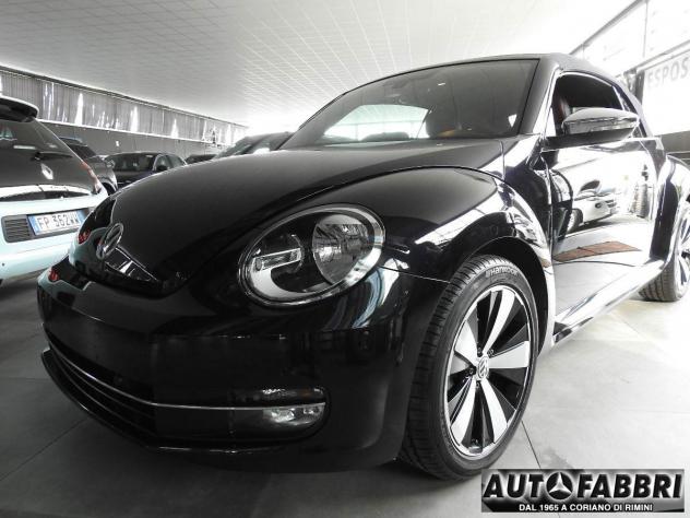 VOLKSWAGEN - New Beetle Cabrio 1.2 tSI Design Ltd Plus Car Play Navigatore Sat- Android A. Pelle Sport Design - Foto 3