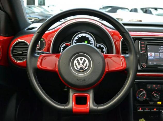 VOLKSWAGEN Maggiolino Cabrio 1.2 TSI Dsg BMT Pelle-Pdc-Navi-Retrocamera rif. 23497172 - Foto 10